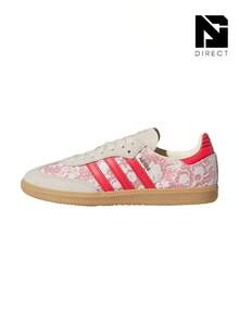 Samba OGLiberty London Better Scarlet (Women's)– Women's Lifestyle Sneakers – Shose For Woman-Vintage-Spring Summer-Inspired Running Shoes, Shock-Absorbing Comfort, Gym To Streetwear-Christmas/Halloween-JR8841