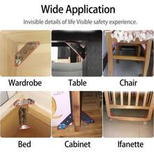 2pcs Stainless Steel Corner Braces With Screws, Multi-Purpose 90 Right Angle Support, Stainless Steel Angle Bracket, Shelf Brackets, Support Brackets For Drawers,Tables And Chairs,Cabinets,Wood Furniture