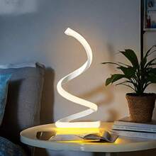现代可伸缩螺旋 LED 灯具有三种色温无限调光模式，适用于卧室、书房、咖啡店装饰照明、节日装饰氛围照明 现代可伸缩螺旋 LED 灯具有三种色温无限调光模式，适用于卧室、书房、咖啡店装饰照明、节日装饰氛围照明