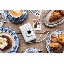 Fujifilm INSTAX Mini LIPLAY Hybrid Instant Camera - Misty White - White - View 5