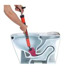 High Pressure Toilet Unblock One Shot Toilet Pipe Plunger Silicone Unblock Household Toilet Sewer Dredging Plunger