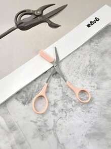 3Pcs/Set Eyebrow Clippers/Crescent Shaped Eyebrow Trimmer, Blade, Novice Eyebrow Scraper, Male/Female Exclusive Set Back To School