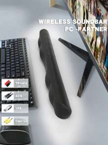Wireless Speakers, Surround Sound Speakers, TV Speakers, Computer Speakers, Stereo Speakers, Subwoofers, Home Theater Speakers, Support Wireless/TWS/USB/TF/FM, Comes With 1 Remote Control