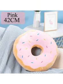 42厘米甜甜圈靠垫。柔软的甜甜圈填充物。儿童靠垫。在家放松身心的好选择，就是坐下来，向后靠着。圣诞礼物。万圣节礼物。情人节礼物。派对礼物。毕业礼物。毕业典礼礼物。复活节礼物。