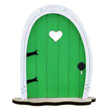 1pc Fairy Tree Gate - Miniature Fairy Garden Outdoor Decorative Accessories, Yard Art Miniature Decorations For Home Walls And Outdoor Trees - Multicolor - View 9