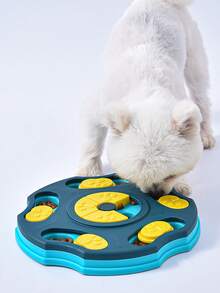 1 Piece Pet Treadmill, Pet Puzzle Toy, Dog Intelligence Toy, Cat/Dog Hide-Hide Feeder, Pet Training Toy, Interactive Dog Treadmill, Pet Food Tray, Pet Food Game Compartment Plate, Pet Choking Bowl, Pet Supplies, Dog Intelligence Toy, Puppy Intelligence Training Food Distributor, Cat/Dog Search Toy, Pet Entertainment Toy, For Pet Use Only - Multicolor - View 7
