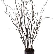 5PCS Artificial Curly Willow Branches, Decorative Dry Twigs, 30.7 Inches Fake Bendable Sticks Vintage Vines Stems DIY Craft Vases Artificial Flowers Garden Hotel Office Home Farmhouse Decor - 1 - View 1