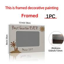 1 pieza Personaliza con fotos y texto, arte de pared personalizado, regalo perfecto para cumpleaños, boda, aniversario, estilo clásico de cumpleaños, adecuado para la decoración de salas de estar, dormitorios y pasillos, es una decoración del hogar ideal y un marco es opcional, recuerdo memorable, regalos de decoración de habitación del hogar vacaciones