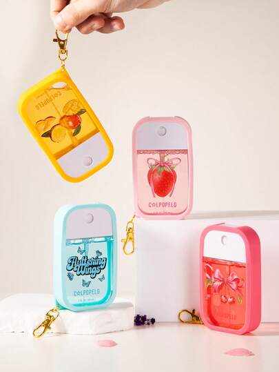 Bruma con fragancia frutal de 35/50ML, rociador de aire fresco, desodorización y potenciador de fragancia del armario, aromaterapia, ambientador de hogar, difusor, regalo, regalo de decoración del hogar para cumpleaños y graduación, fácil de transportar, cereza, mango, fresa, menta