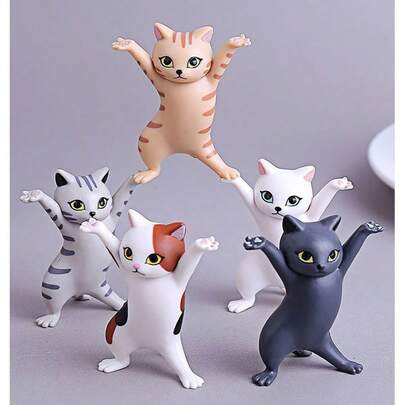 1pc Versatile Cat Pen Holder, Cute Desk Decor, Creative Gift For Students