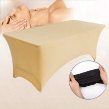 1 pièce Drap-housse de table de massage de salon de 6 pieds, extensible, pour extension de cils, pour table de massage de lit de beauté de salon