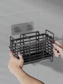 1 Pc Basic Kitchen Storage Rack, Decorative Kitchen Utensils, Kitchen Scissors Kitchen Chopsticks Holder, Multifunctional Storage Rack, Kitchen Chopsticks And Cutlery Storage Drain Rack, Kitchen Accessories