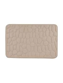 加厚鹅卵石纹浴室地垫 - 柔软防滑速干地毯，吸水性强，适用于浴室、厨房、洗衣房、卧室及室内/室外使用