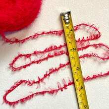 全新仿貂毛纱线，DIY手工包包、玩偶、衣服、围巾、钩针编织柔软纱线 - 3mm - 查看 8