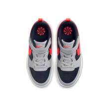 Nike COURT BOROUGH LOW RECRAFT (PS) Zapatillas de deporte para adolescentes de moda casual, versátiles y cómodas - Rojo grisáceo - Ver 4