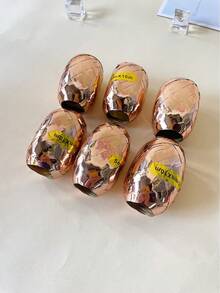 6 件/袋塑料纯色袋装橄榄球丝带婚礼派对节日装饰丝带节日必备