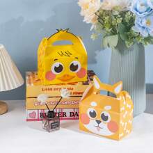 8 Stücke/16 Stücke/24 Stücke Bauernhof-Tier Party Geschenkboxen, Landhausstil Party Süßigkeiten Geschenkboxen für Geburtstagsparty Dekorationen, 8 Valentinstag Designs