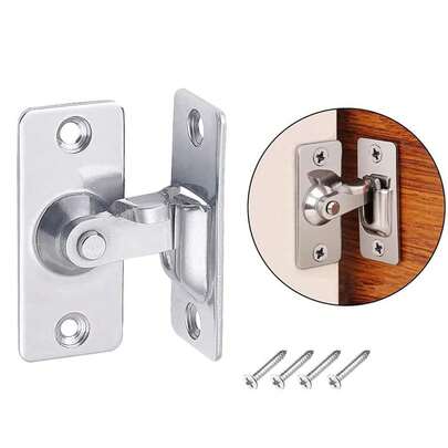 90 Degree Right Angle Door Lock Buckle Lock Cam Lock Door And Window Sliding Lock Rod Bolt Barn Sliding Door Lock Sliding Door Latch
