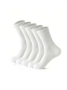 20 Stück/12 Stück/10 Stück/6 Stück/4 Stück/2 Stück Unisex Sport Crew Socken, modische bequeme Tennis Socken in Schwarz & Weiß, dicke atmungsaktive Socken für Herren & Damen, ideal für Sport, Outdoor, Business, Lässig Anlässe - Verschiedenfarbig - Übersicht 11