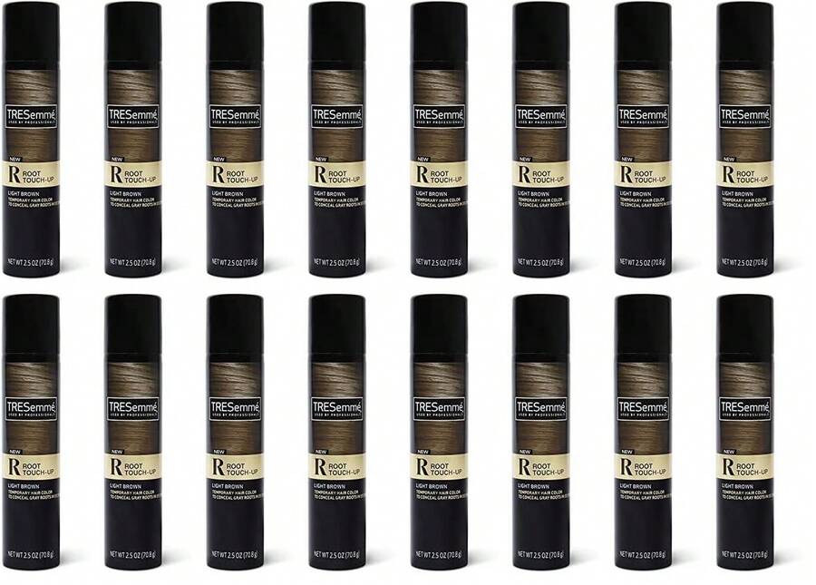 TRESemmé Temporary Hair Color Root Touch-Up Dark Brown Ammonia-Free, Peroxide-Free Root Cover Up Spray 2.5 Fl Oz - Light Brown - View 1