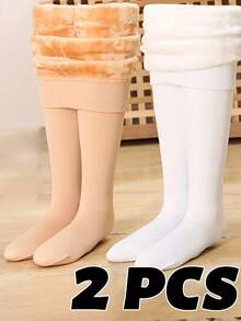 2-12 Years Old Winter Tights, 200g Pantyhose, Warm Pantyhose, Children's Super Warm Autumn Fashion Tights - Multicolor - View 13