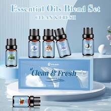 Essential Oils, Fragrance Oil Set( Gentleman,Fruit,Woody,Sleep,Relax)Essential Oils For Diffuser For Home,Air Freshening Diffuser Oils Scents For Aromatherapy,Laundry,Candle&Soap Making,Humidifiers - Clean - View 2