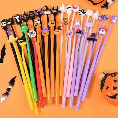 20支摇摆凝胶笔、硅胶圆珠笔、可爱减压笔、文具和派对礼物