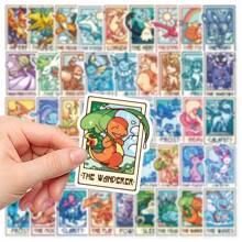 pokemon Pokémon Decorative Stickers, Computer Stickers, Luggage Anti-Lost Stickers, Party Gifts & Surprise Gifts, Birthday Gifts, Manga Fan Collectible Stickers, Suitable For All Ages