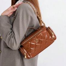 MKF Collection Fortuna Vanity Crossbody Purse By Mia K. - 玫瑰粉+人造皮革 - 查看 2