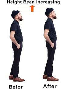 Correct-Position Height Increase Insoles, Heel Cushion Inserts, Heel Lift Inserts Leg Length Discrepancies (Pink, 1 Height) - Pink - View 4