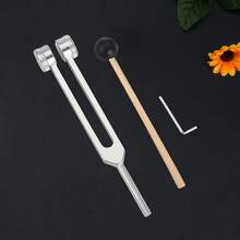 4 Sizes Aluminum Tuning Forks Set With Pouch, Frequency Relaxation Device, Volume Standard - Multicolor - View 2