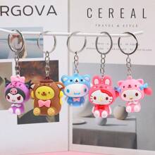 Sanrio Llavero/colgante del personaje Kuromi de Sanrio, adecuado para bolso, llavero, decoración de mochila