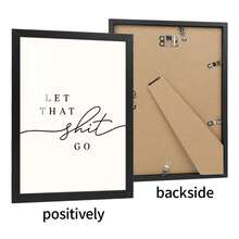 1 件可选画框帆布墙面艺术海报，现代简约名言风格，客厅卧室书房餐厅客厅装饰，室内装饰，墙面装饰艺术，家居壁挂桌面展示相框礼品