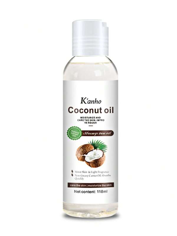 1bottle KANHO Massage Base Oil 118ml Natural Ingredients Selection Of Natural Plant Raw Materials Moisturize And Care Skin Improve Rough Soft Skin Easy To Absorb Bright Hair Friends Gift Birthday Gift