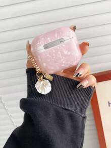 苹果粉色贝壳图案保护壳 适用于 Pro/1/2/3/4 - 彩色 - 查看 14