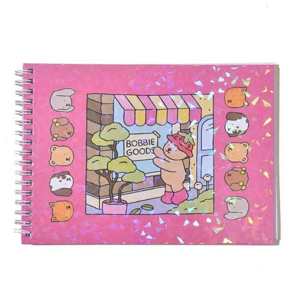 Livro de colorir: livro de colorir fofo e aconchegante para adultos e adolescentes com animais adoráveis, material escolar, volta às aulas