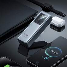 Cargador PowerBank Klack, Batería Externa de Carga Súper Rápida de 20.000 mAH y 100W - Envío desde España - Negro - Ver 4