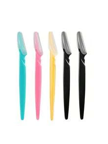 5-40件/套面部去角质工具 - 女士多功能面部剃刀，配备精密刀片，适用于修眉、面部剃须、美容院、美容、旅行、化妆、家居装饰、梳妆台、卧室等多种场合。用途广泛，可用作化妆配件、修眉器、圣诞礼物等。也适合作为赠品、旅行用品、平价好物和旅行必备品。 - 彩色 - 查看 9