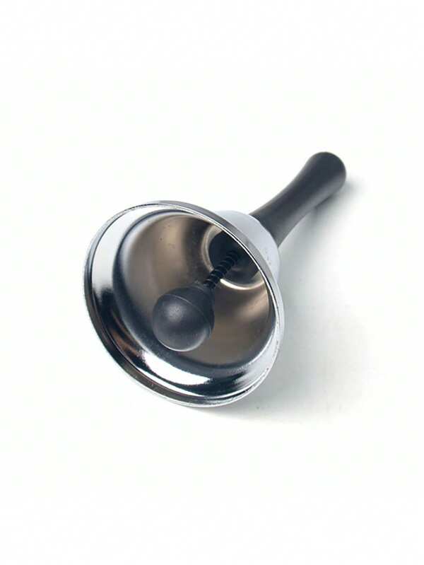 Campainha de metal portátil (1 unidade) - Campainha sonora para serviço de jantar, sino de Natal para professores, restaurantes e animais de estimação, decoração de Natal para o quarto.