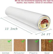 Anti Cat Scratch Furniture Protector, Transparent Self-Adhesive Couch Furniture Protectors From Cats Scratching Claws, Cat Scratch Couch Protector (13" X24FT) - Multicolor - View 6