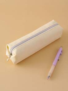 Hộp đựng bút chì hình bát giác bằng gạo mờ dung tích lớn, túi đựng đồ dùng học tập di động nhiều ngăn cho học sinh nam và nữ, trở lại trường, đồ dùng học tập, túi đựng bút chì, cặp đi học - Nhiều màu - Xem 6
