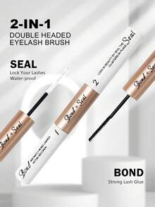 Asiteo 套装包含：5毫升睫毛胶水+5毫升定型液；以及5毫升睫毛卸除液。睫毛胶水、睫毛刷、单根睫毛专用胶水，适用于DIY睫毛嫁接，持久耐用，另附睫毛胶水卸除液。 - 彩色 - 查看 3