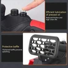 Motosierra Eléctrica Inalámbrica 12pulgadas Con Batería - Rojo - Ver 4