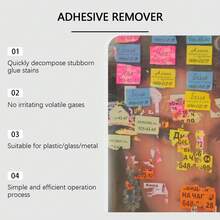 Multi-Purpose Adhesive Remover Cleaner, Gentle Yet Effective At Dissolving Adhesive Residue For Home And Car Use