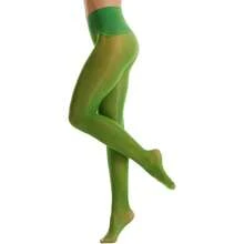 Frola Oil Shiny Stockings Pantyhose 360°Seamless Crotch High Waist Smooth Tights For Women