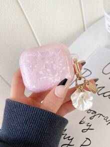 苹果粉色贝壳图案保护壳 适用于 Pro/1/2/3/4 - 彩色 - 查看 7