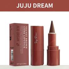 JUJU DREAM 丝绒哑光唇膏套装，持久防水，不晕染，质地柔滑，多种颜色可选，适合所有肤色，是日常通勤和约会的理想之选。 - 彩色 - 查看 7