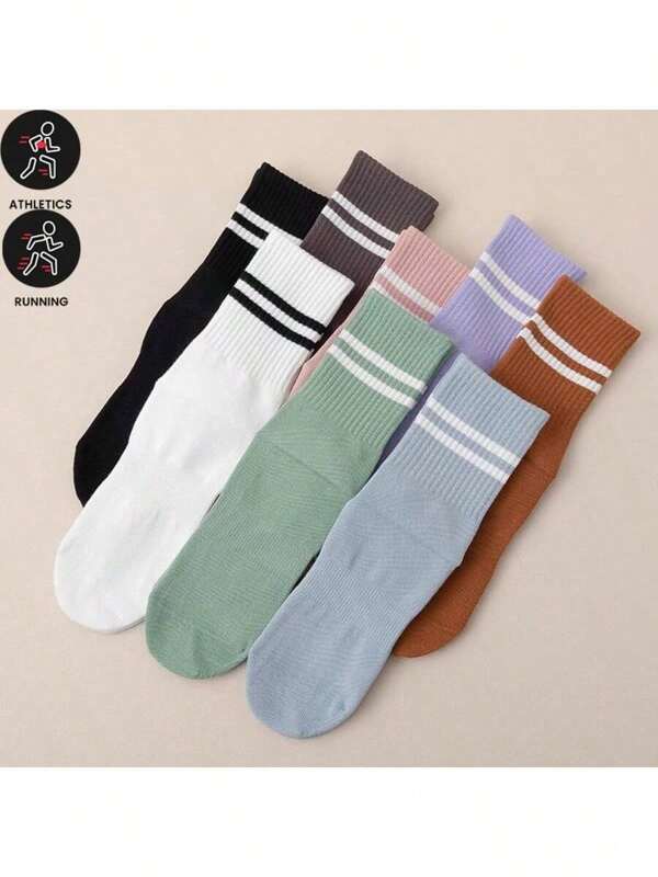 2/4/6/8 pares de meias de ioga antiderrapantes para mulheres, meias profissionais de pilates, novas meias de ioga com aderência, meias até a panturrilha, 12/18 peças, primavera/verão