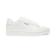 Men's White Casual Canedan Sneakers - Style, Comfort And Lightness Basic Casual College Vintage Sporty Lace Up Outdoor All - 白色 - 查看 4
