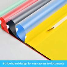 5pcs A4 File Folders, Presentation Folders, A4 Report & Document Folders,Back To School,School Supplies